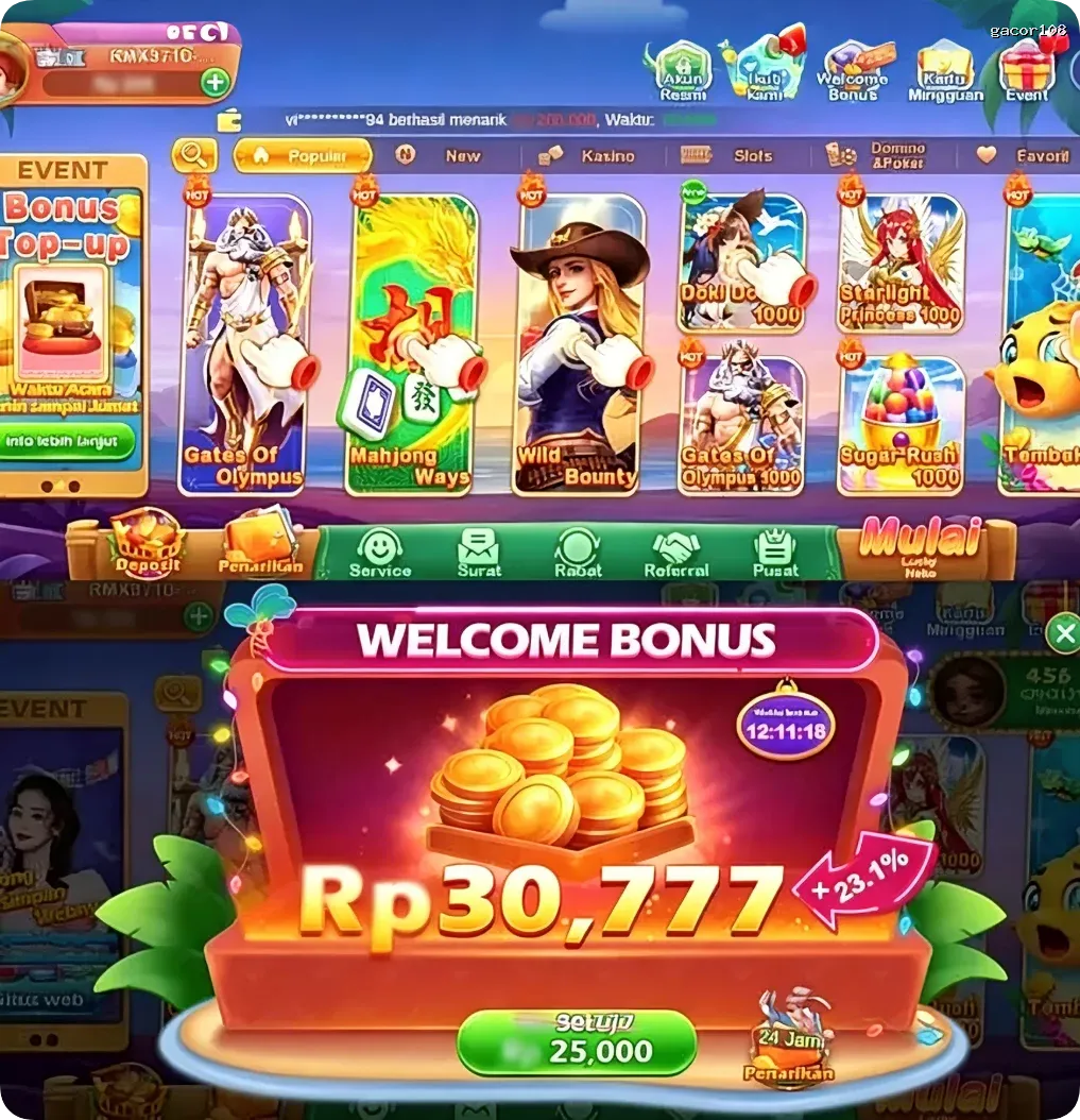gacor108 Resmi - Unduh APK