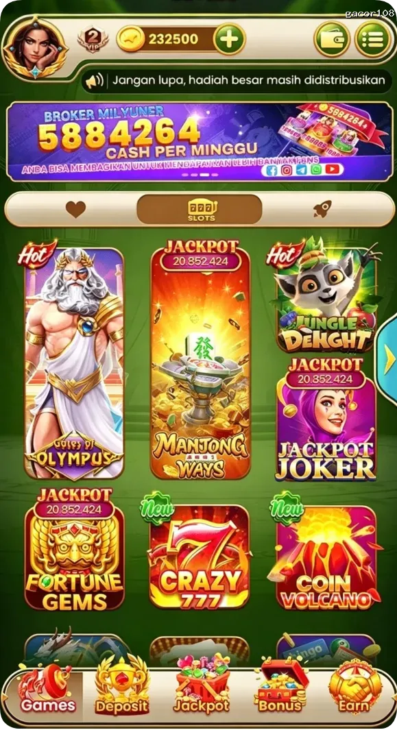 gacor108 Preview - Resmi Unduh